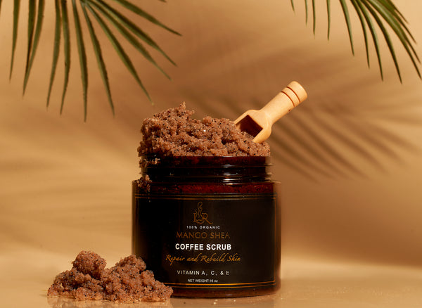 Organic Mango Shea Coffee Scrub